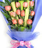 11 pink roses