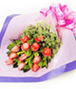 12 pink rose