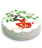 12'',Fresh milk cake