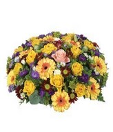 Flower Garden: sympathy arrangement