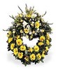 Yellow Remembrance Wreath