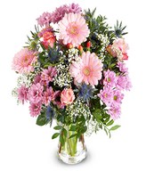 Playful Happiness: roses and gerberas