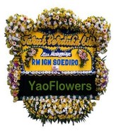 Board of Flower for Sympaty. Size 2mx1,5m