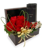 Perfume & Red Roses