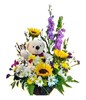 Sunflower & Bear