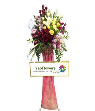 Standing Flower Arrangement
