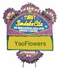 Funeral Stand of assorted flowers
