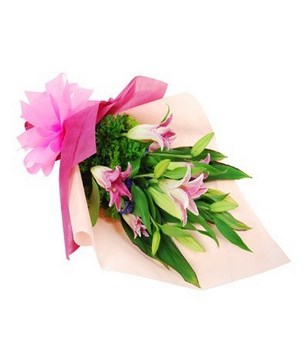 3 Stalks Stargazer Lilies
