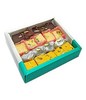 1 kg of Mawa Pista Barfi, Chocolate Barfi, Mawa Sankh and Kesar Barfi