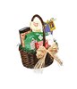Hamper Delight consist of Assorted biscuits and Cookies presented in a Basket