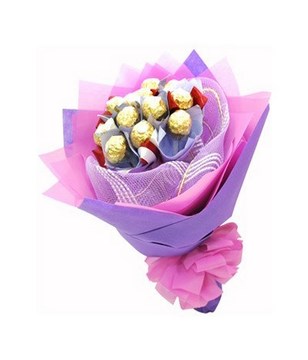 Bouquet of 12pcs Ferrero Rocher