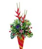 Brassica, Maria, Stargazer Lily With Red Roses