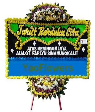 Sympathy Board Flower. Size 2x1,25