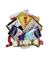 Hamper of Assorted Chocolates, Presented in a Basket