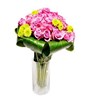 Purple Roses in a Vase