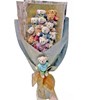12 Mini Teddy Bears in Bouquet
