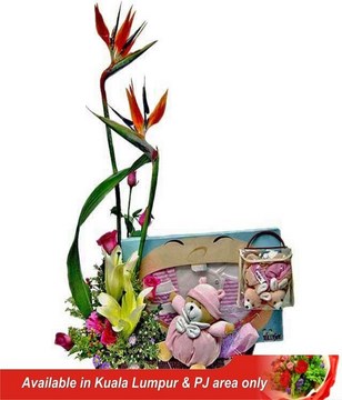 Flowers & Bathtime Baby Gifts