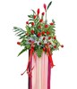 Red Roses Arranged In standing arrangement