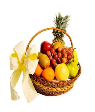 Gift Basket of Fresh Fruits