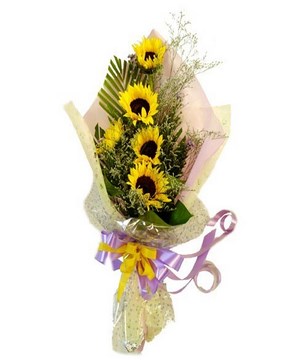 Bouquet of sunflowers