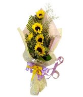 Bouquet of sunflowers