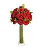 12 Red Roses in a Vase